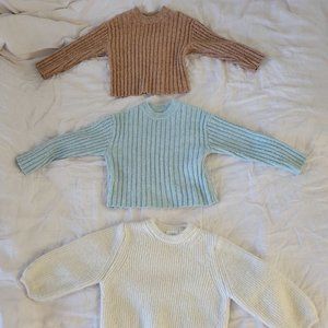 3 Zara sweaters 18-24 months